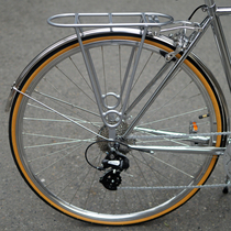 Aluminum alloy 24-inch 26-inch 700c road bike retro bicycle light vehicle recreational vehicle rear shelf school bag tail rack