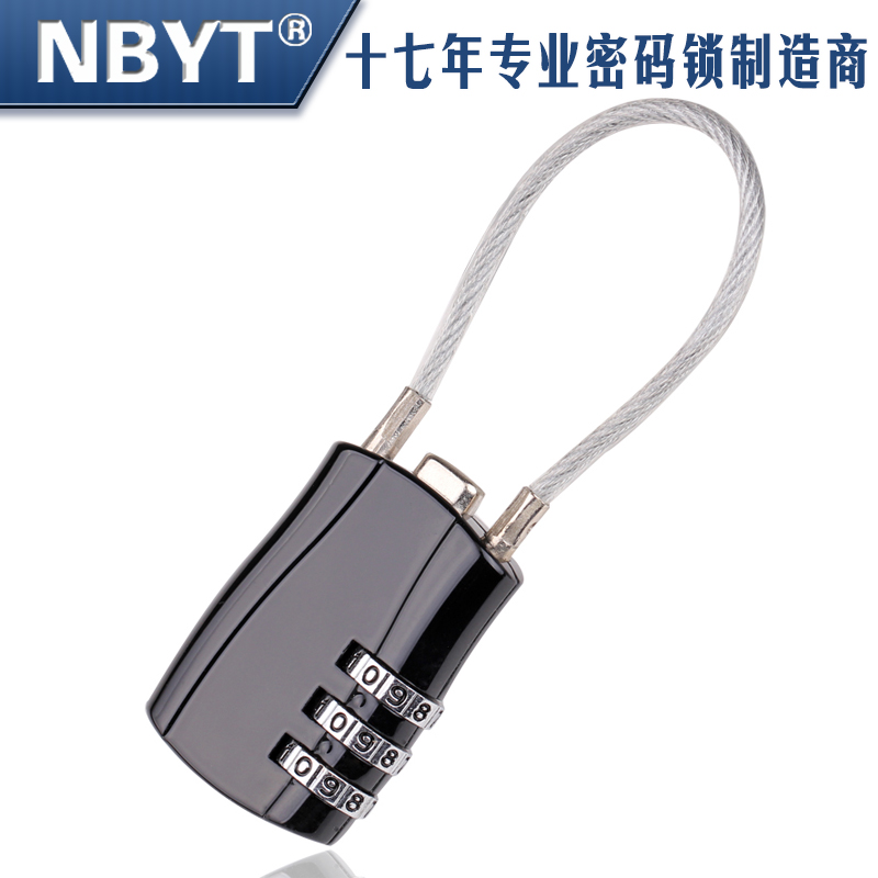 Long Beam Code Lock Fitness Room Locker suitcase Suitcase Bag Lock Caravan basket Helmet Burglary Lock Mini small password padlock-Taobao