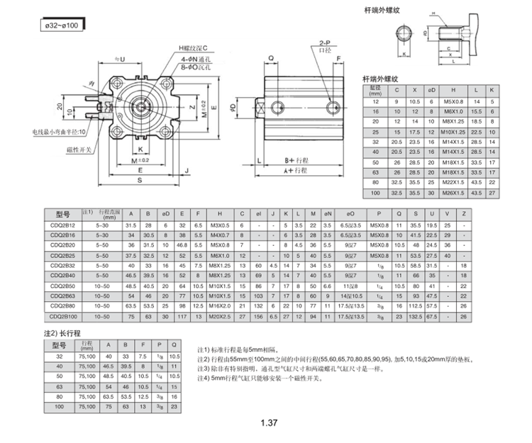 Công cụ khí nén SMC xi lanh mỏng CDQ2WL40-35DC - Công cụ điện khí nén 	máy nén khí xịt bụi	