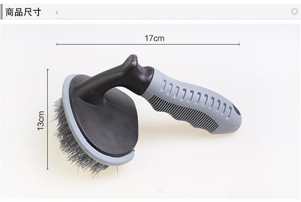 Rửa xe công cụ xe chải bàn chải lốp xe bánh xe đặc biệt bàn chải chải làm sạch nguồn cung cấp công cụ vòng thép chổi rửa xe 360 độ