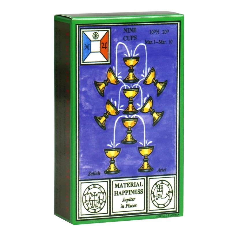 Ceremonial Magick Tarot Cards Second Edition 10.3*6cm 78 Cards