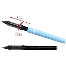 Bai Xue N05 straight liquid bead pen replacement full needle tube 0 5mm large capacity quick-drying office signature neutral refill