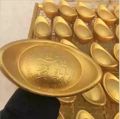 Large small gold pig gold ingot gold ingot piggy gold pig gold ingot piggy bank activity festive opening props