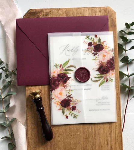 Небольшой замороженное отделение Мори Индивидуально индивидуально европейское деловое приглашение на авокадо приглашения на бумагу