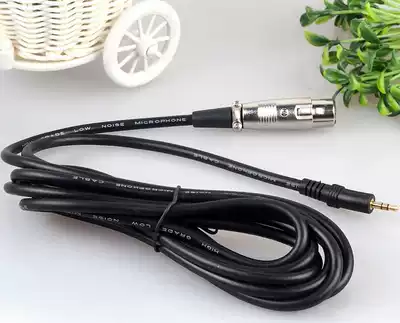 XLR female to 3 5mm plug condenser microphone cable 3 meters computer microphone sound card connection audio cable