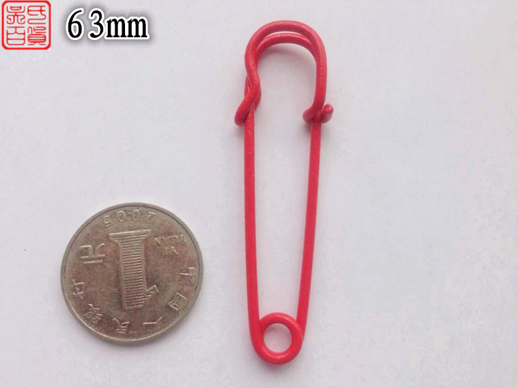 Nhật Bản và Hàn Quốc pin màu quá khổ pin khăn choàng len khóa đơn giản lớn pin an toàn pin trâm cài áo cao cấp