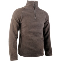 Autumn mens sports upright collar half pull chain long sleeve blouse jacket head sweatshirt speed dry grip velvety coat warm jacket increase code