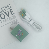 Suitable for new iqoo9pro data line protective sleeves Ai cool 9pro gallium nitride charger sticker protection rope