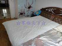 Junlin special offer 93 wide sheets single white sheets 93 pure cotton mattress sheets student single sheets