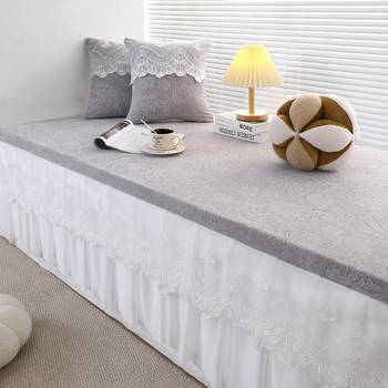 Thickened anti-slip bay window mat for all seasons