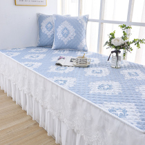 Lace edge princess style bay window mat window sill mat master bedroom can be cut balcony mat cover cloth non-slip 2024 new style