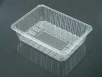 750g disposable food fresh-keeping roast duck tray vegetable plastic uncovered strawberry packaging fruit box 608