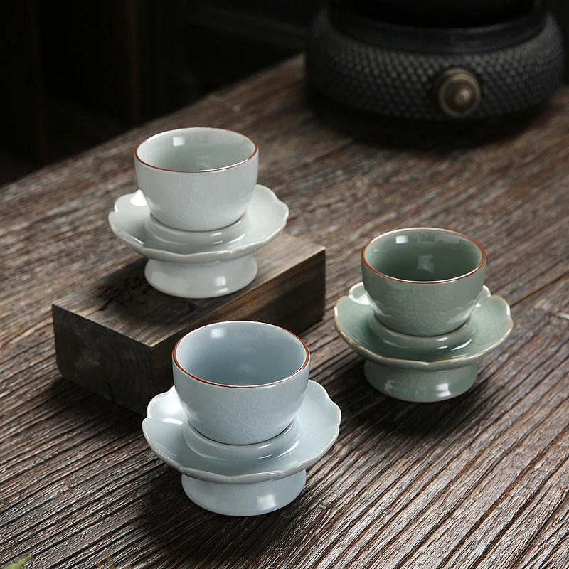 Yu Kun Kung Fu Tea Tool Accessories Tea Tool Large Longquan Ceramic Cup Mass Personal New Product