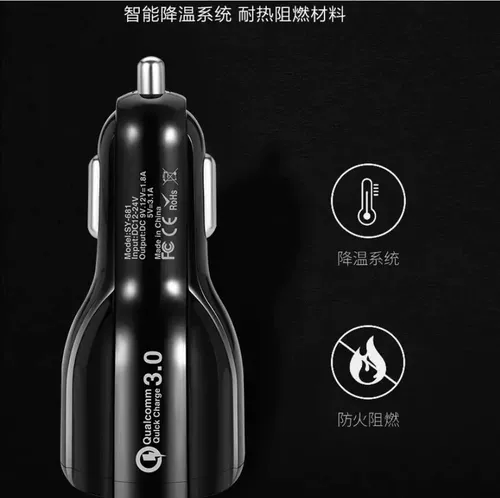 QC3.0 Многофункциональная доставка автомобильных автомобилей Сигарет Camping Plugc