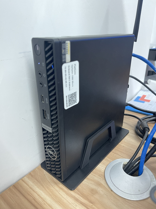 Dell Computer Mini Host Stand Vertical Bracket Base (DIY)