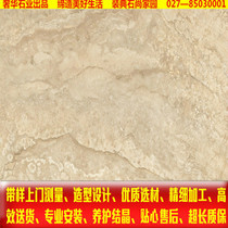 Desert gold marble threshold floating window table water barrier anti-talc door and window cover stair background wall Sahara