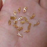 Золотая подвеска с буквами, аксессуары ручной работы, английские буквы