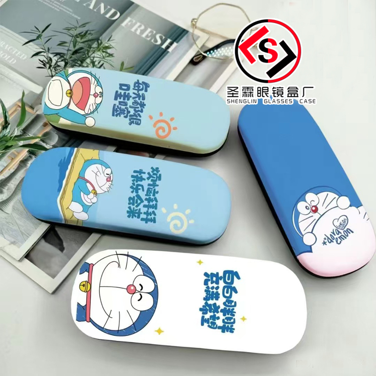 Cartoon-Style Large Eyeglass Case, Pressure-Resistant, Portable, for Students and Children with Myopia, Metal Case with Logo Printing, Starting from 200 Cartoon-Style Large Eyeglass Case, Pressure-Resistant, Portable, for Students and Children with Myopia, Metal Case with Logo Printing, Starting from 200