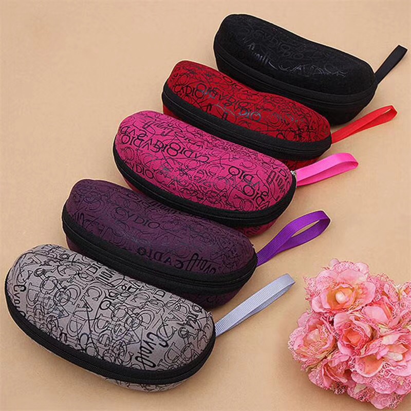 200 Eyeglass Cases, Eva Thickened Peanut-Shaped Case, Pressure-Resistant, Easy to Carry, Sunglasses Accessories, Fashionable