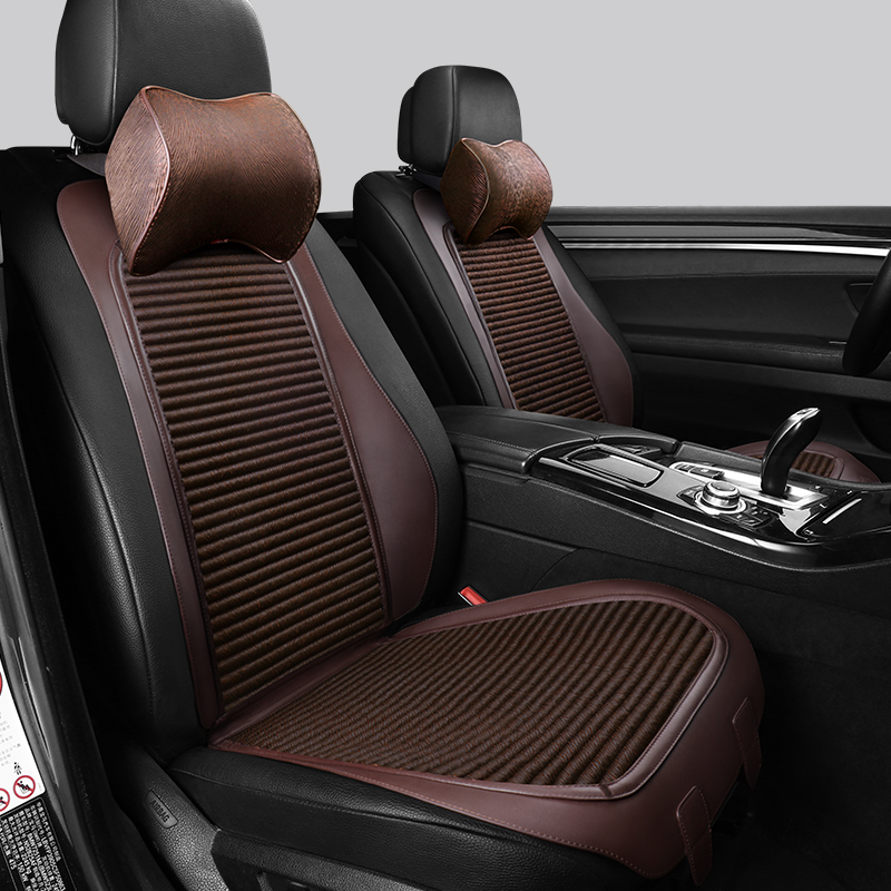 Saddle car cushion net red summer cool cushion small brute waist buckwheat health preserving seat cover ventilated and breathable all season universal