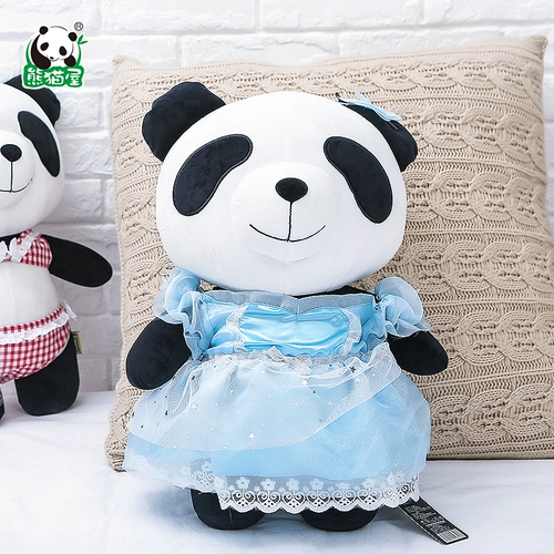 熊猫屋 Большая кукла, плюшевая милая игрушка для сна, панда, подарок на день рождения