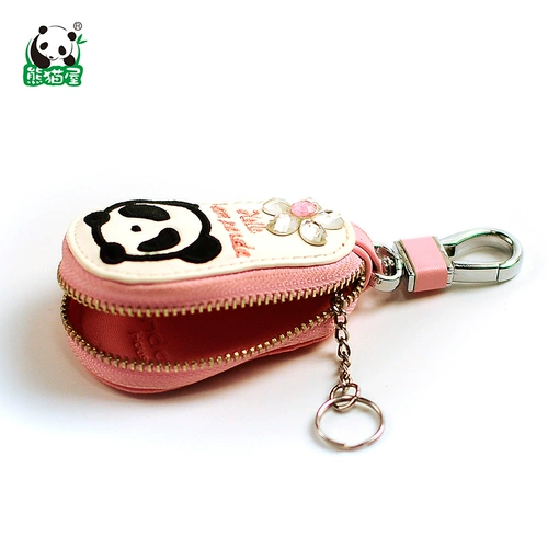 熊猫屋 Мультяшная ключница, милый брелок подходит для мужчин и женщин для влюбленных, подвеска, подарок на день рождения