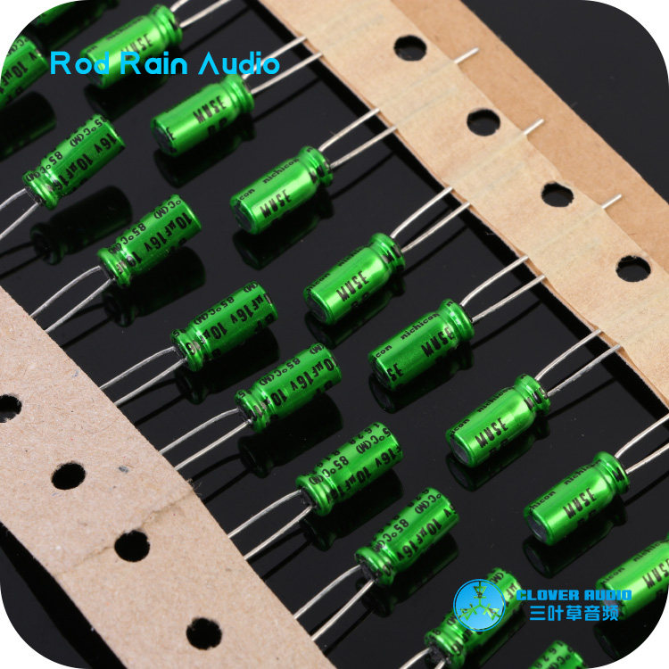 nichicon Nijikang stepless MUSE BP 10UF 16V 5x12 coupled HIFI electrolytic capacitor