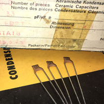 German STCO copper feet 33PF 82P 63V 5% NP0 High frequency silver film ceramic capacitive 33P