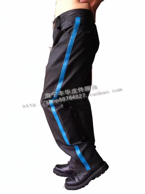 Pantalon cuir homme pour jeunesse - Ref 1491881 Image 8