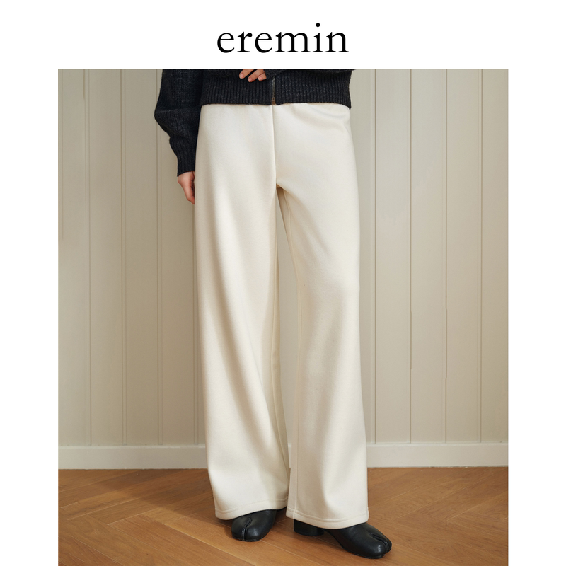 Eremin Lin Moqing/Gala Pants/Drapey Thick Glutinous Rice Pants Straight-Leg Loose Casual Pants Eremin Lin Moqing/Gala Pants/Drapey Thick Glutinous Rice Pants Straight-Leg Loose Casual Pants