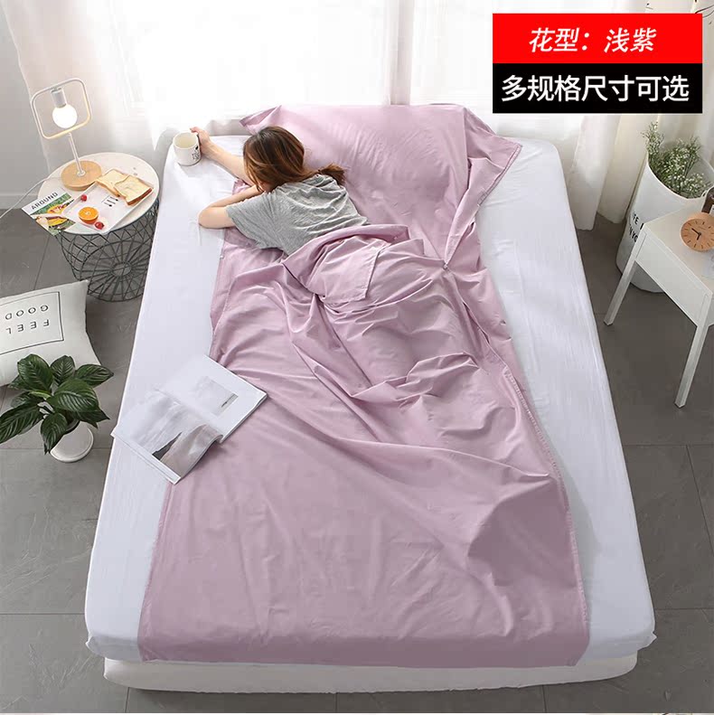 Cotton khách sạn du lịch trên bẩn túi ngủ người lớn quilt trong nhà khách sạn du lịch tấm chống bẩn đơn bông đôi