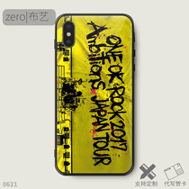 Japanese ROCK Band ONEOKROCK Concert Glass Phone Case Support ONE OK ROCK Album