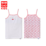 Childrens sling bông mùa hè hai mảnh một lớp A-class cha mẹ cha mẹ mùa hè đáy chỉnh sửa bông bé vest mùa hè.