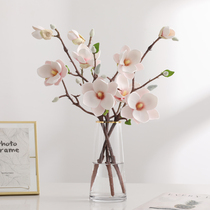 Suya Magnolia artificial flower fake flower living room table bottle decoration decoration home hotel model room soft