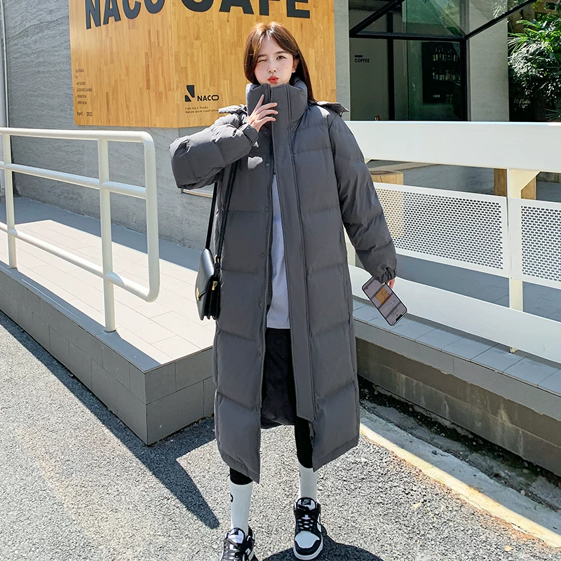 Extra-long long winter down jacket, maxi length, increased thickness, 2026 years, for beloved