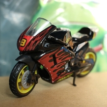 Foreign trade export 1:18 alloy motorcycle No. 8 Racing childrens toy car