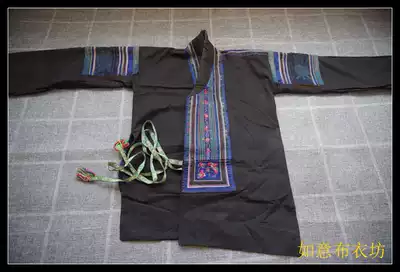 Old embroidery clothing old clothes old embroidered clothes Qiannan clothes handmade clothes number sand embroidery clothing K399