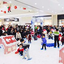 diy artificial snow powder Christmas Creative fake snow window decoration scene activity Simulation snowflake snow scene snowman