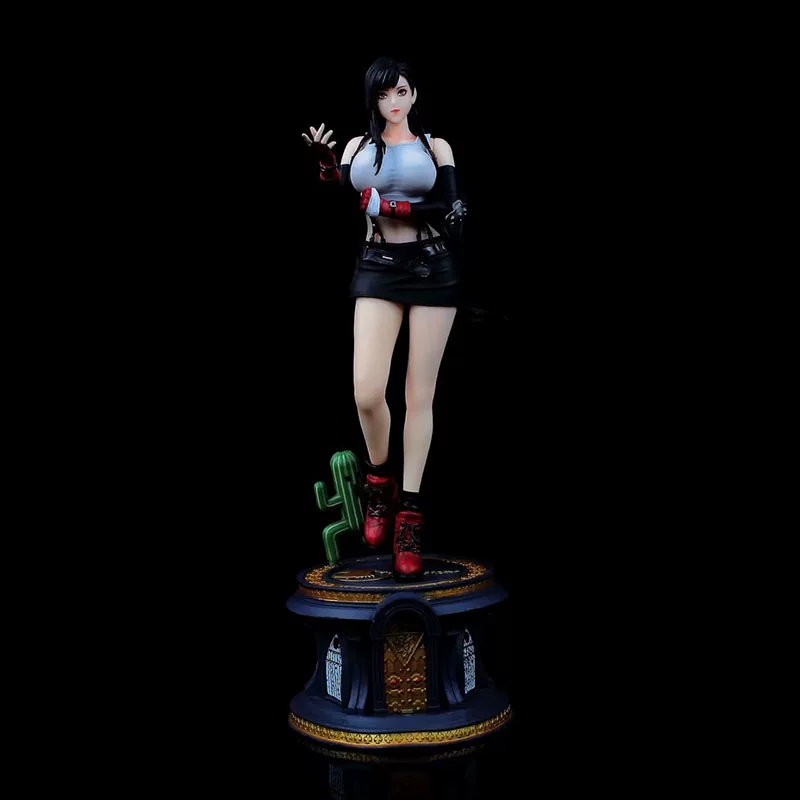 Домашняя качественная версия статуи Space Warrior Tifa Lockhart 1/4 сцена модель украшения