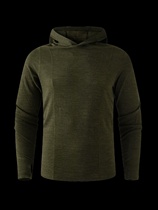 (Gain Gai Yin) V U Gear Black Label Series Atlas Wool Long Sleeve Hoodie Sweatshirt