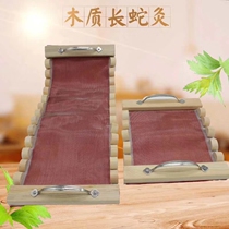 Long Snake Moxibustion Laying Moxibustion Apparatus Keel Prefect Pulse Bladder via whole back Moxibustion Box Home Full Body Wooden Sepal Ginger Moxibustion Tool