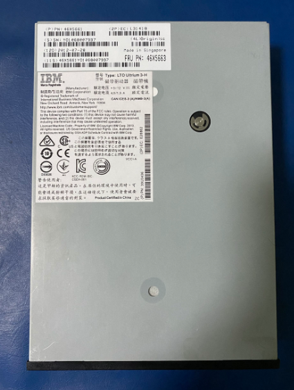 46X5661 IBM LTO3 HH Drive FRU PN: 46X5663