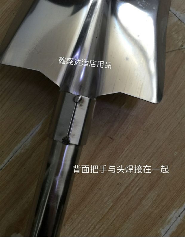 Đặc biệt cung cấp khách sạn bếp vạc đặc biệt hào phóng thêm thép không gỉ dày bếp nấu xẻng lớn xẻng thép xẻng xẻng khay gia vị