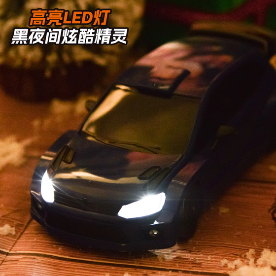 兰达科技POLO漂移遥控车2801菠萝RC模型赛车摇控车电动玩具汽车男