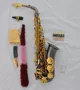 Đẹp Sachs Giáo sư Niken đen Eb Alto ống kim loại chuyên nghiệp Nhạc cụ phương Tây Saxophone / Tube kèn saxophone alto