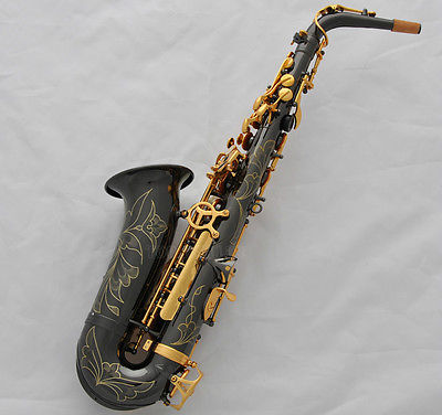Mua sắm Saxophone chuyên nghiệp Đen Niken Jintaishan Eb Alto ống High F Professional Nhạc cụ phương Tây Saxophone / Tube đàn morrison