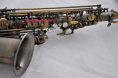 Mua sắm Saxophone Alto Antique High F Nhạc cụ phương Tây chuyên nghiệp Saxophone / Tube kèn sắc xô phôn