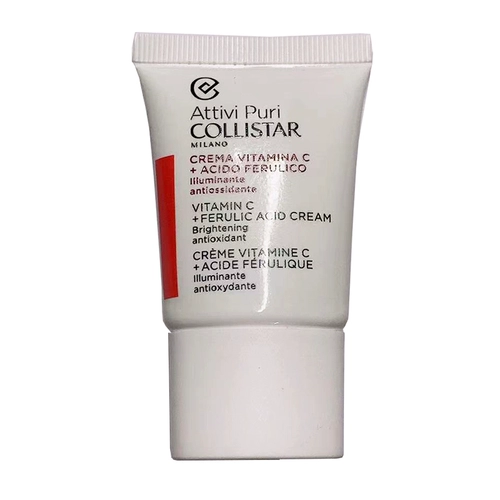 Макао-покупательский агент Collistar Vitamin C Осветляющие кремы 15 мл желто-удаляющие полупрозрачные антиоксидантные световые крем для восстановления текстуры