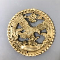 Artisan Alexander English furniture sofa sleeper Eagle plate pure copper handmade custom decoration hardware buckle ornaments