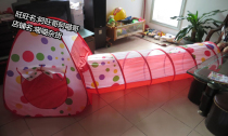Special price Portable Childrens Tent Super Large Game House Baby Childrens Toys Early Tent with Tunnel Cartridge